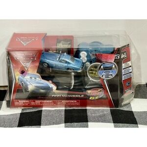 Finn McMissile Talking RC Car Disney Pixar CARS 2 2011 Air Hogs ‼️READ‼️